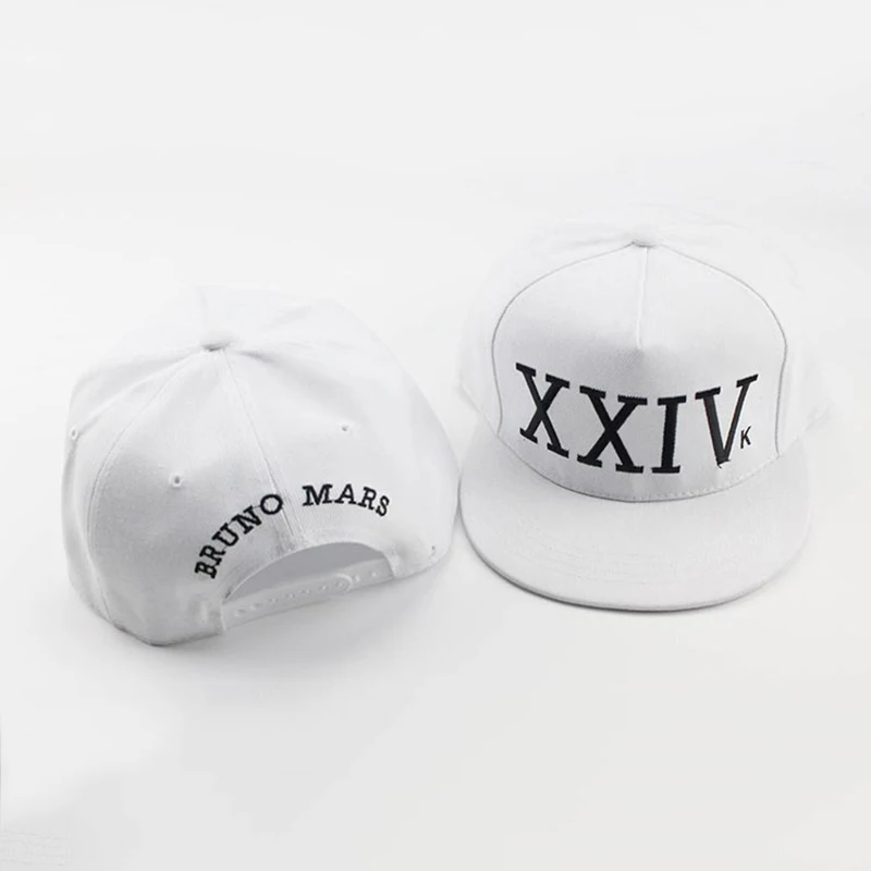 Bruno Mars 24k Magic XXIV Baseball Cap Adjustable Unisex Hip Hop K-pop Bone Hat Solid Color Men Women Sun caps Casquette CP0142 (4)
