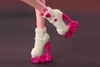 Chaussures à plumes rouges pour poupée Monster High, chaussures originales de haute qualité, à la mode, 15 styles disponibles, 2022 ► Photo 3/6