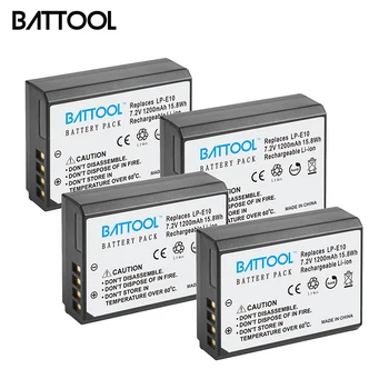

BATTOOL 1200mAh LP-E10 LP E10 Rechargeable Li-ion Battery Batteria for Canon Rebel T3 T5 T6 Kiss X50 Kiss X70 EOS 1100D EOS