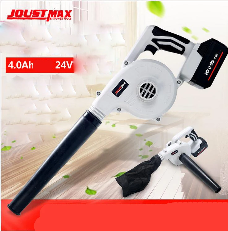 

24v Portable Electric Air Blower Handheld Garden Leaf Collector Car Computer Cleaner Dust Air Blowing Collecting Machine