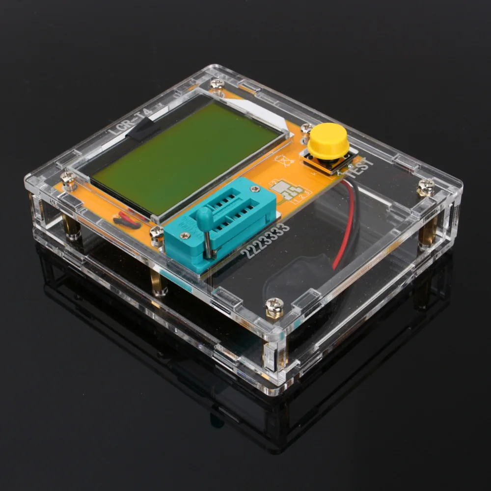 

2016 New LCR-T4 ESR Meter Transistor Tester Diode Triode Capacitance SCR Inductance