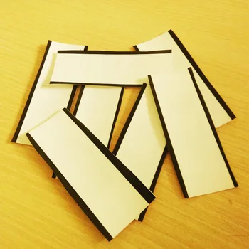 

60*30mm RFID woven label electronic tags UHF apparel application management special electronic labels nonwovens labels