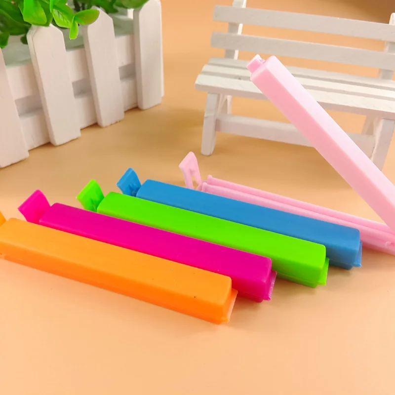 10Pc/Lot Househould Food Snack Storage Seal Sealing Bag Clips Sealer Clamp Food Bag Clips Kitchen Tool Home Food Close Clip SeaL - Image 2