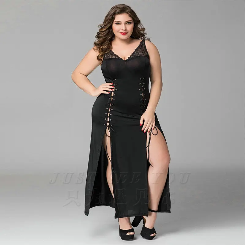 

New Porno Women Sexy Underwear Plus Size Lingerie Sexy Hot Erotic Dress Babydoll Black Sleepwear Erotic Lingerie Porno Costumes