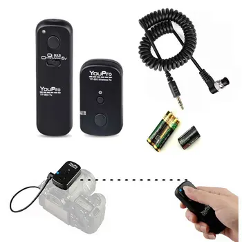

Newest Neomark DSLR Wireless Shutter Release Control 2.4GHZ 100 Meters 320 Feet Distance Transmitter Receiver for Nikon