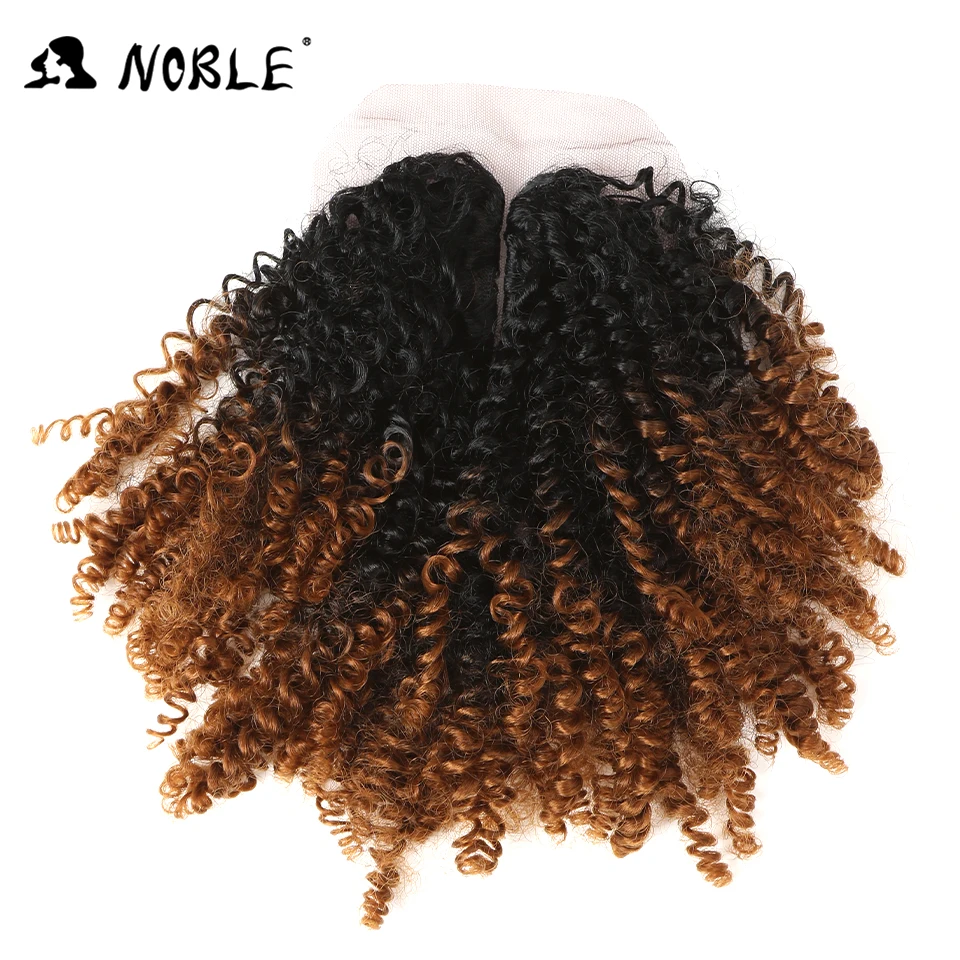 média 7 pçs lote afro, cabelo encaracolado