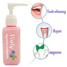 Новая Viaty зубная паста удаление пятен отбеливающая зубная паста борьба с кровотечением десен свежая зубная паста белый зуб 100 г