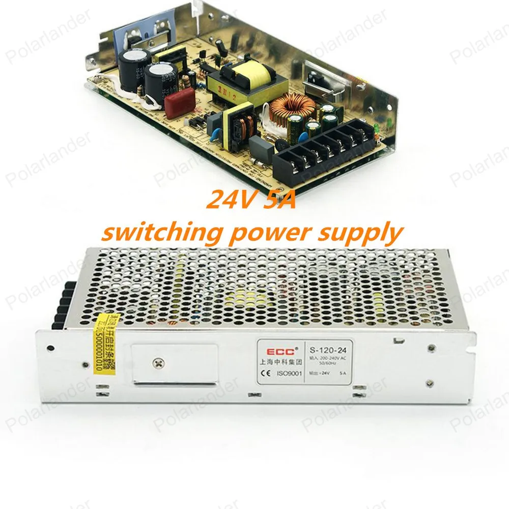 Best Quality 24v 5a 120w Switching Power Supply Driver Ac 100240v