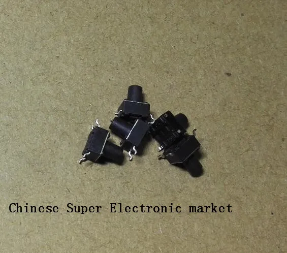 100 шт. сенсорный выключатель микропереключатель 4pin SMD 6 мм X 8 6*6*8 6x6x8мм | Электронные