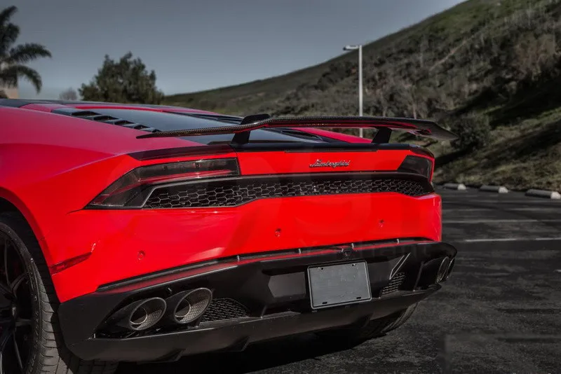 2014-2016 Lamborghini Huracan LP610-4 Vorsteiner Style Rear Spoile GT Wing DCF (34)