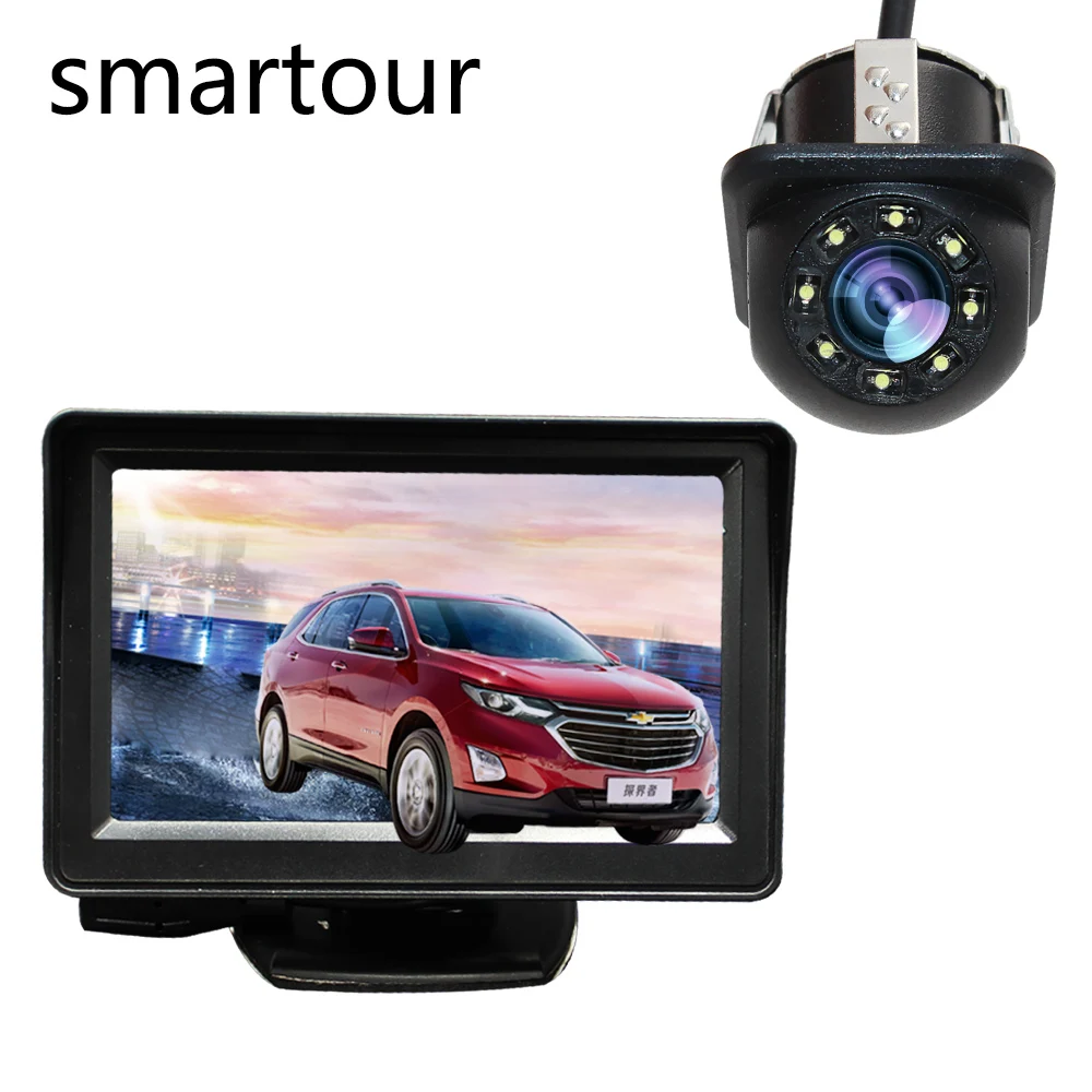 Универсальная автомобильная камера smartour светодиодный светильник HD изображение