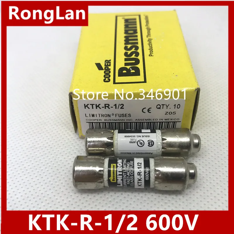 BUSSMANN KTK-R-5 Fuses USA Seller