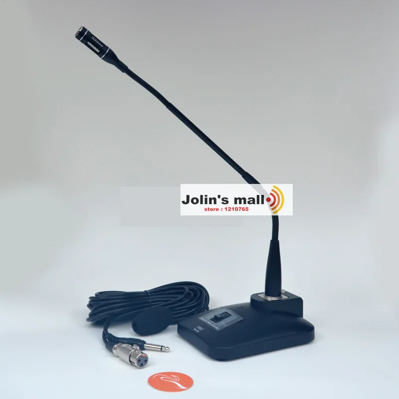 HiVi DM102 gooseneck емкостный адресный микрофон для конференц-класса микрофон для учителя