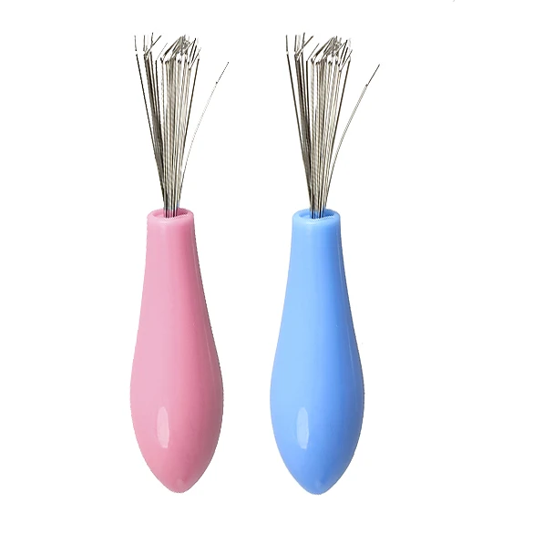 

Comb Cleaner Hair Brush Cleaning Remover Embedded Tool Plastic with Handle -43