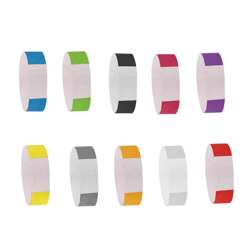 Tyvek wristband printing