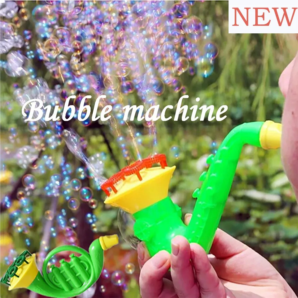 

HIINST Popular Water Blowing Toys Outdoor Bubble Gun Soap Bubble Blower Kids Child Toys 35# dropship