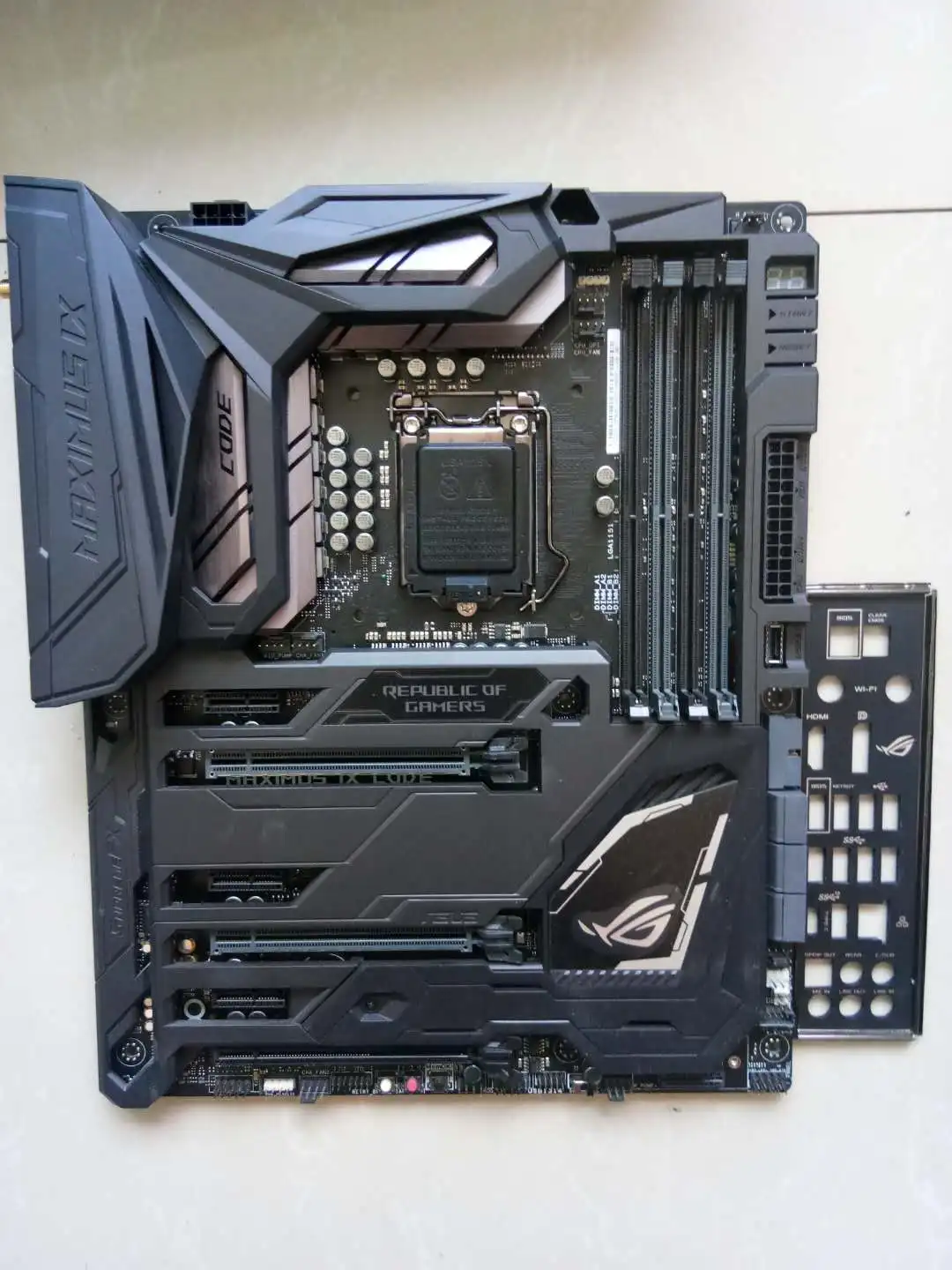  ASUS Z270 MAXIMUS IX CODE ROG M9C player country Games motherboard m9c used 90%new
