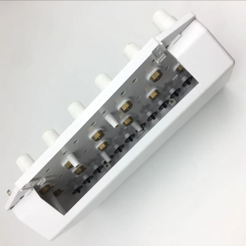 Tajima and Chinese embroidery machine parts 12 needles 9needles 6needles plastic tension head with back cover  tension post