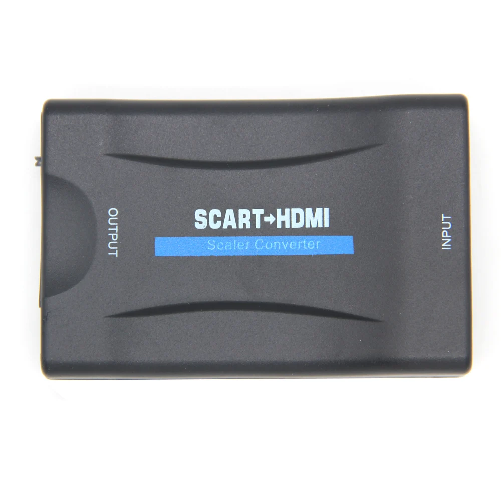 Новейший 1080P SCART К HDMI видео аудио высококлассный конвертер адаптер для HD TV DVD Sky Box