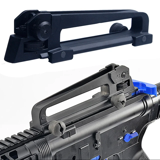 M4 M16 AR15 Detachable Standard Carry Handle Mount Aluminum and Steel