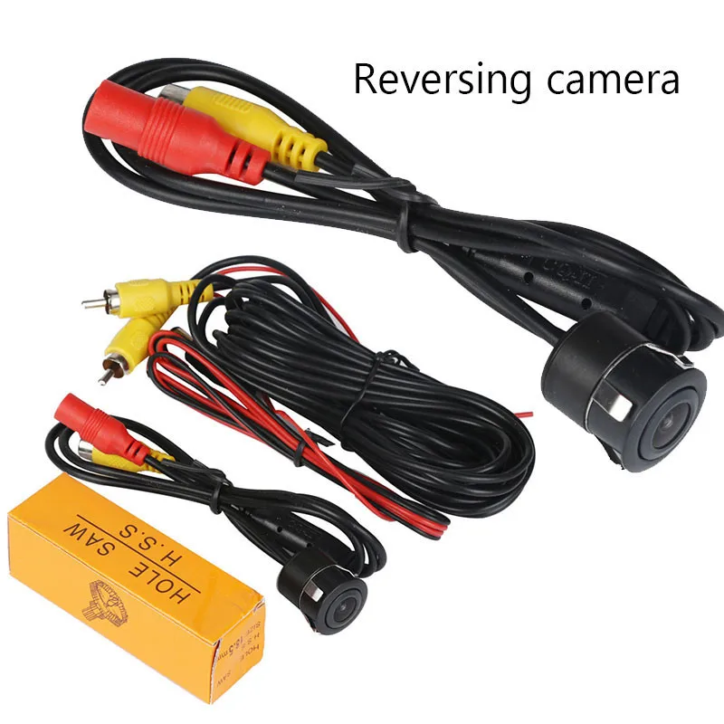 Backup Camera 1/4` CCD Flush Mount Waterproof Truck Car Reverse Backup