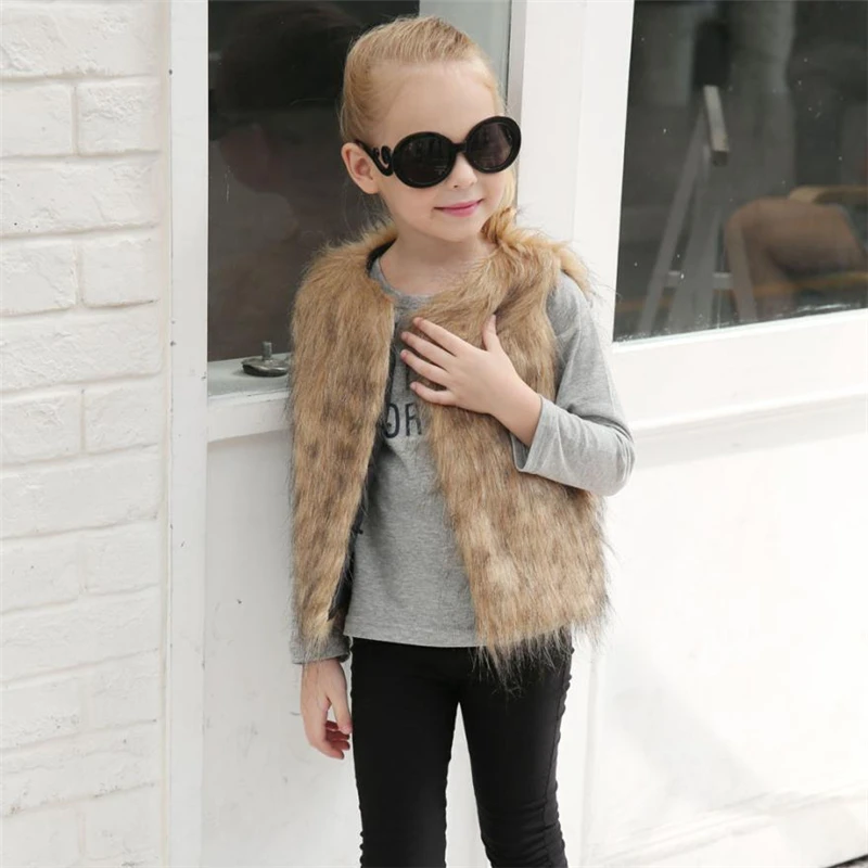 Arloneet Kid Infant Girls Waistcoats Infant Animal Hooded Jackets Baby Zipper Toddler Warm Waistcoat Clothes Coat09_