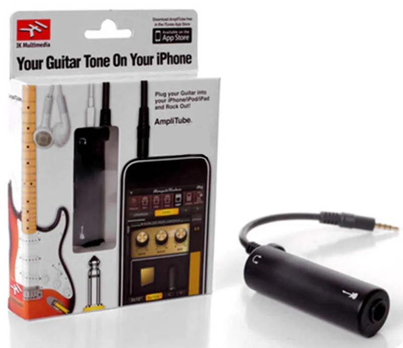 IRig guitar link cable adapter AMP audio interface конвертер гитарных педалей, тюнер для эффектов, аксессуары для гитары для iPhone