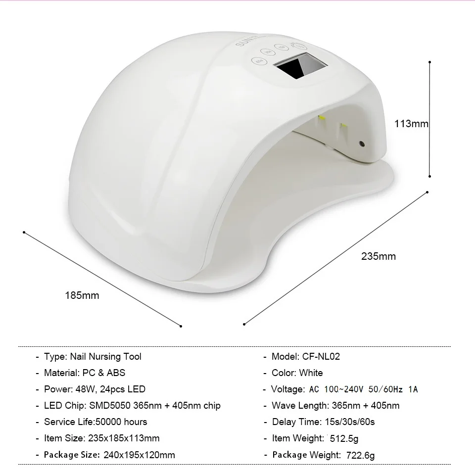 Professional UV LED Nail Lamp_02