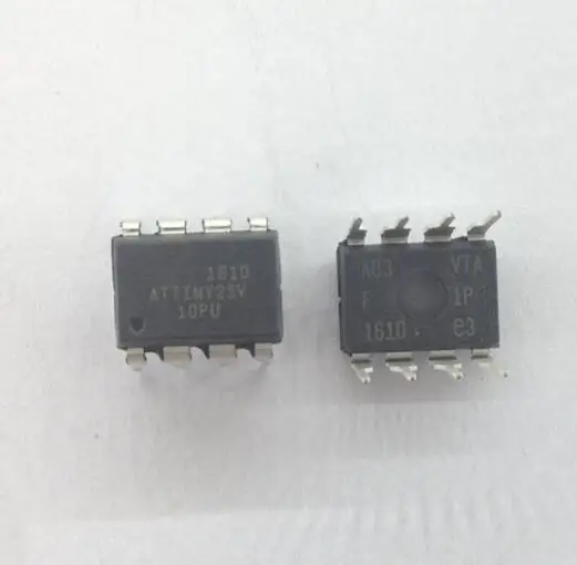 10 шт./лот ATTINY25V-10PU ATTINY25V10PU ATTINY25V DIP-8 Бесплатная доставка