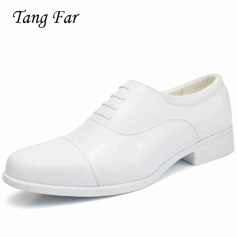 white formal shoes