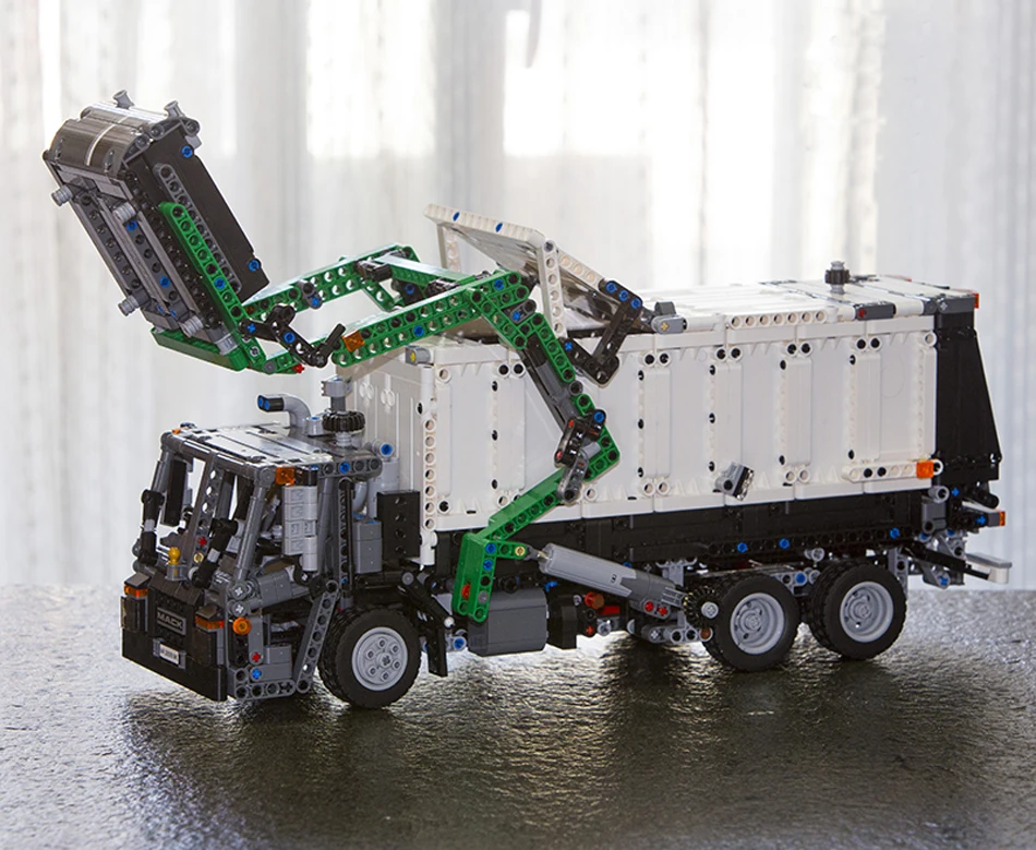 В наличии 20076 техника серии Mack большой грузовик набор 42078 строительные блоки кирпичи развивающие игрушки собрать подарки для детей