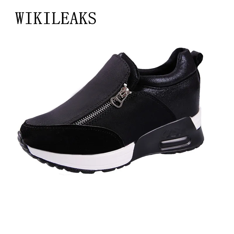 

big size height increasing casual shoes luxury shoes women designers platform sneakers women shoes 2018 wedges shoes for women