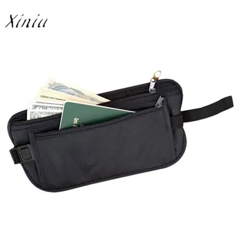 

Security Bags Wallet Fashion Unisex Solid Box Hip Belt Packs Casual Traveling Zipper Pockets Bolsa Cangurera