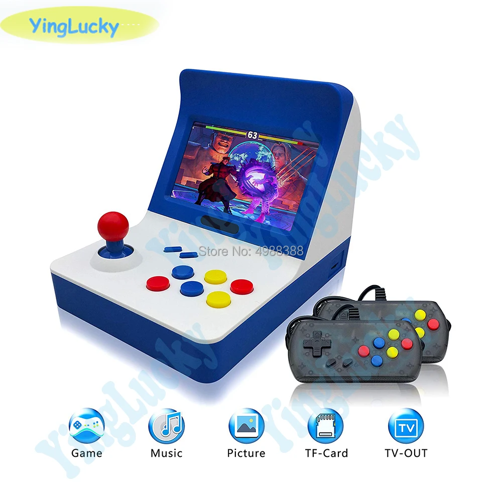 

Retro Arcade Mini Handheld Game Console 4.3 & 3.0 Inch 64bit 3000 & 360 Video Games classical Family Game Console Gift RETRO