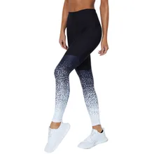 Спортивные брюки 2019 для женщин с короткими рукавами Slim Fit с принтом и высокой талией Спортивные Лучший!