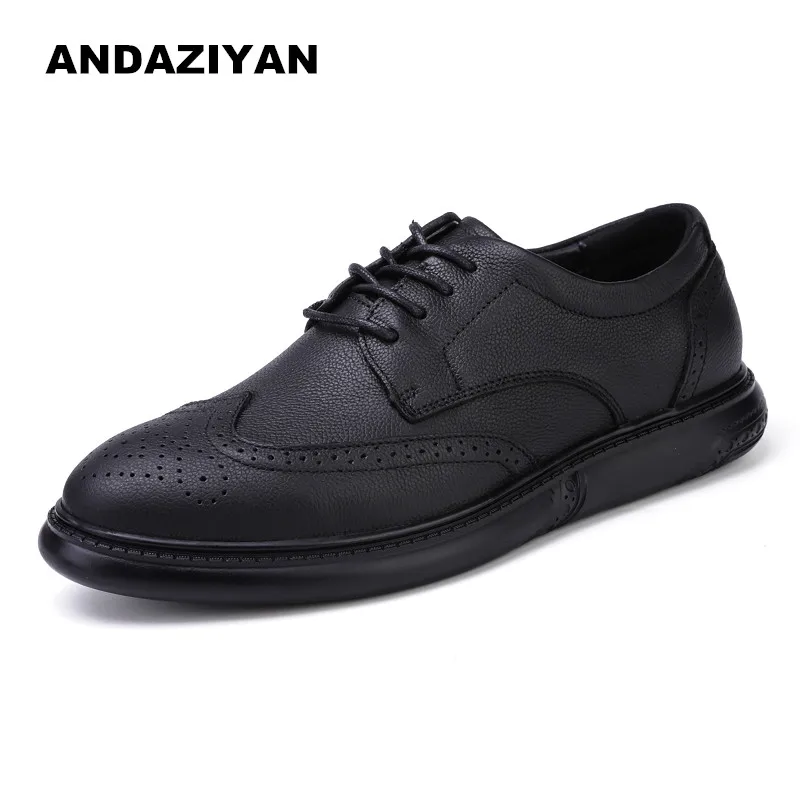 

Handmade Brock carved shoes fashion new British men shoes