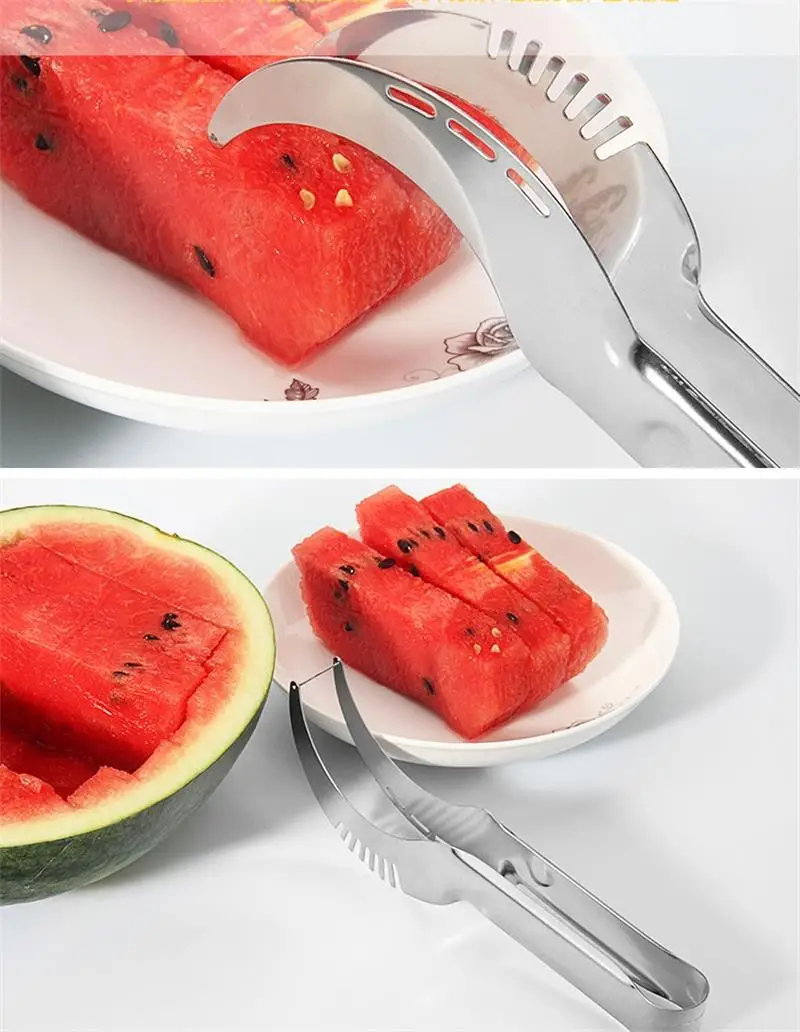 stainless steel watermelon slicer