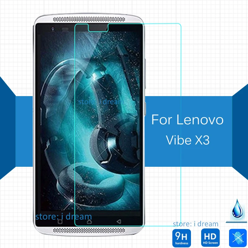 

2PCS For Lenovo Vibe X3 Tempered Glass Lcd Tempered Glass 9h Safety Protective Film on X 3 X3a40 X3c50 Dual pelicula de vidro