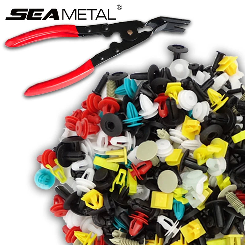 

Car Clips Panel Tool 200Pcs 500pcs Universal Repair Mixed Door Automobile Fastener Rivet Bumper Clip Fender Liner In Car-styling