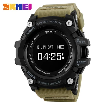 

Top Luxury Brand SKMEI Smart Watch Men Heart Rate Sport Watches Bluetooth Pedometer Calorie Digital Wristwatch Relogio Masculino