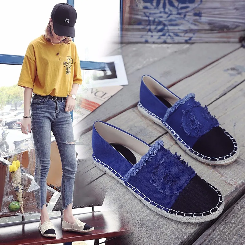 

2019 fashion brand designer simple slip-on women flats casual spring autumn comfortable outdoor ladies loafers zapatos de mujer