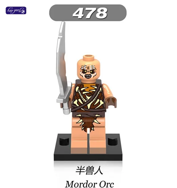 

HAOGAOLE 20Pcs xh478 Blocks The Lord of the Rings Aragorn rohan King Theoden Medieval Castle Boromir Kids Gift Toys x0142