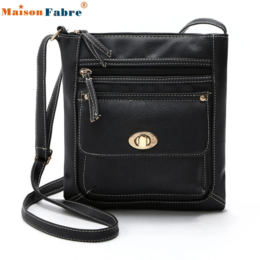 High quality Womens Leather Satchel Cross Body Shoulder Messenger Bag