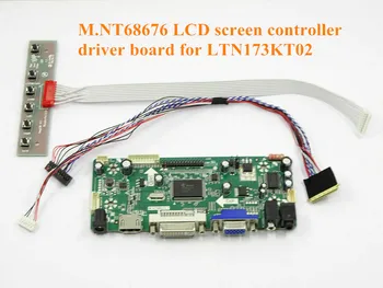 

NEW for LTN173KT02 LED HDMI+DVI+VGA M.NT68676.2 board LCD Screen Driver board Controller Board