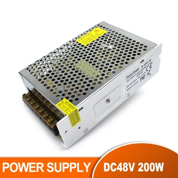 

Single Output DC48V 4.2A 200W Switching power supply Transformers AC110V 220V TO SMPS for LED Strip light Stepper CNC