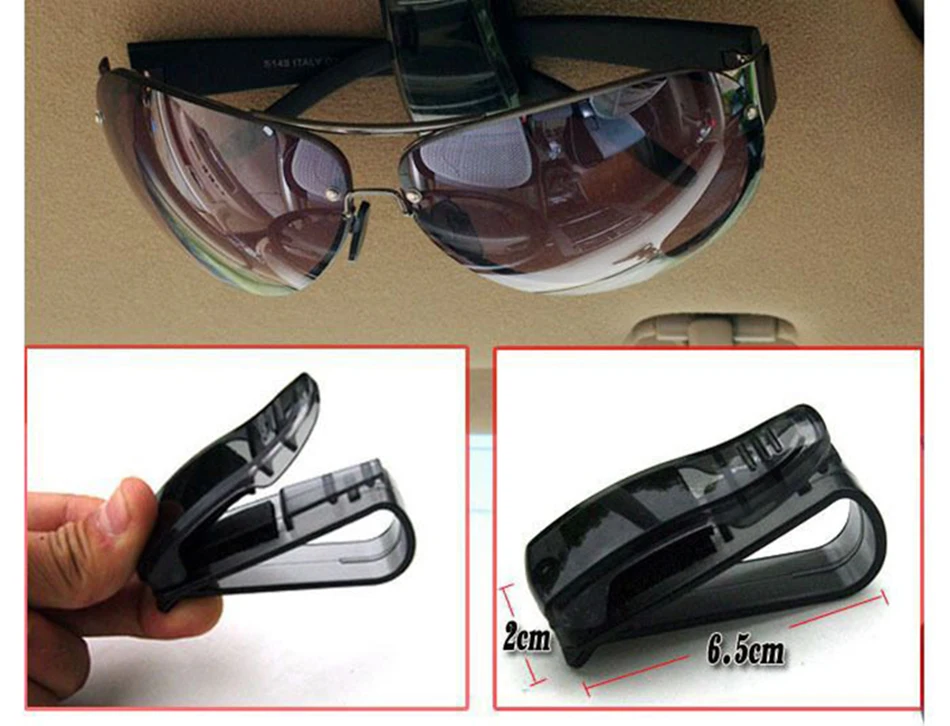 Hot Sale Auto Fastener Cip Auto Accessories ABS Car Vehicle Sun Visor Sunglasses Eyeglasses Glasses Holder Ticket Clip for cruze HTB1maBjXfvsK1RjSspdq6AZepXau - Hot Sale Auto Fastener Cip Auto Accessories ABS Car Vehicle Sun Visor Sunglasses Eyeglasses Glasses Holder Ticket Clip for cruze