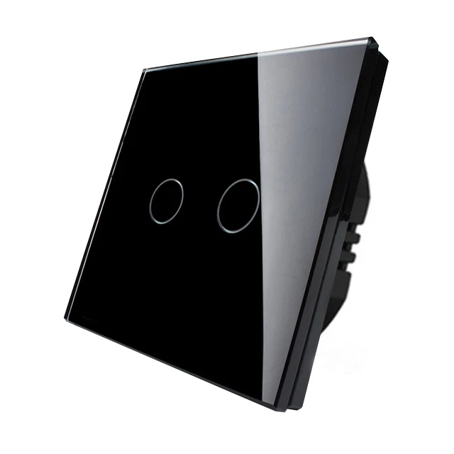 Aliexpress.com : Buy EU Standard Touch Switch 2 Gang 1 Way