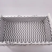 5 шт. белье для детской кроватки, комплект из четырех сторон бамперы для новорожденных младенческой номер Дети ребенок спальня комплект Детские подушки серого цвета с хлопковой подкладкой