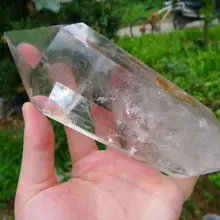 Ddh001650 Красивый Природный Clear, Кварцевый DT Wand Точка Исцеление