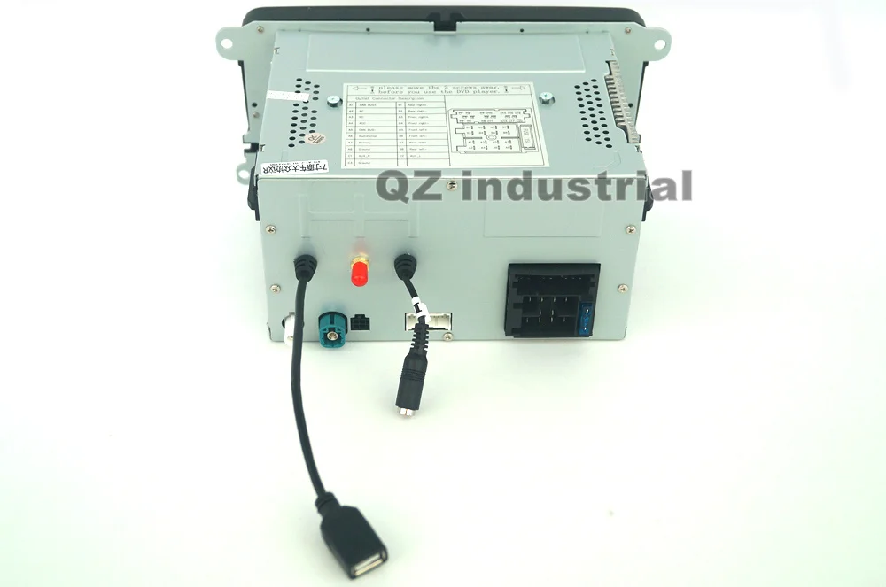 Flash Deal QZ industrial rns510 2din 7inch Car DVD player for VW JETTA PASSAT/B6/CC GOLF 5/6 POLO Touran Tiguan Caddy SEAT with Wifi GPS 3G 9